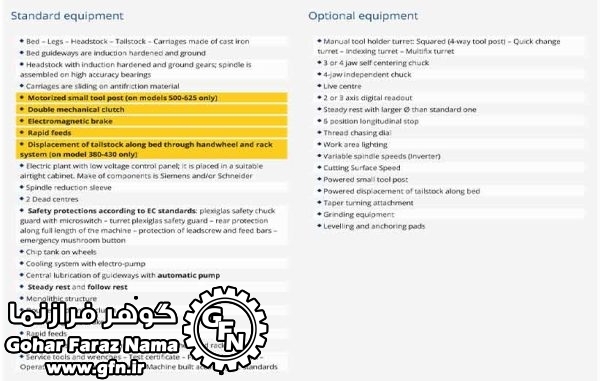 دستگاه تراشکاری قطعات مدل TC HEAVY BIG BORE - تصویر 3