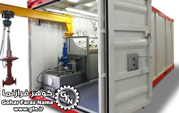 کانتینر های متحرک تست و تعمیر شیرآلات صنعتی - تصویر 2